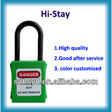 safety padlock with warming ABS plastic body